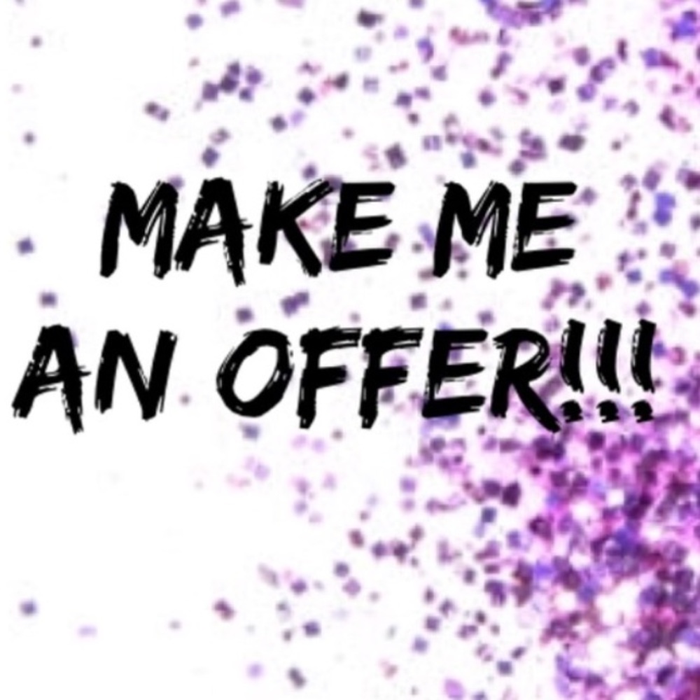 MAKE AN OFFER ON ANY ITEM!